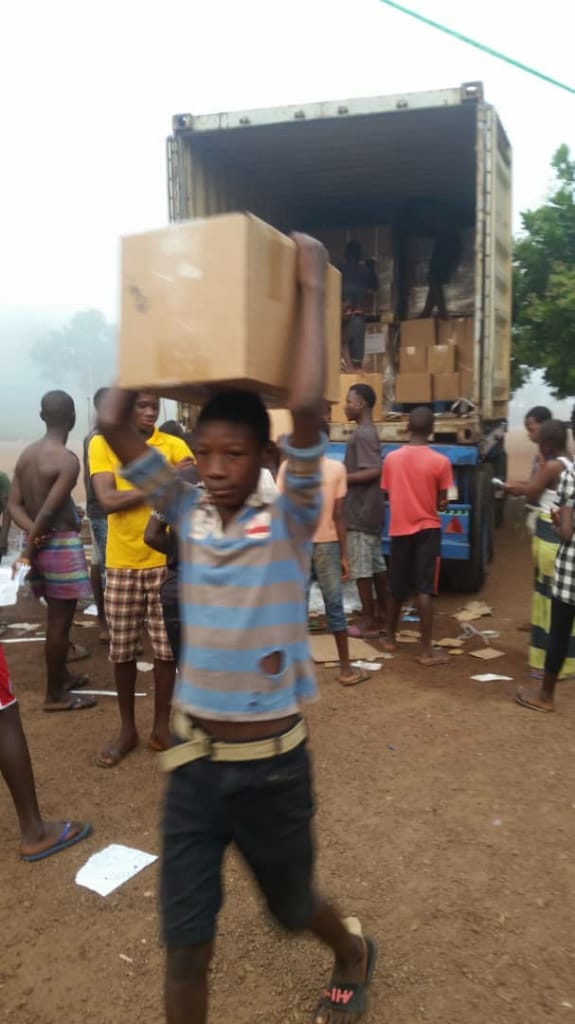 Sierra Leone 2019 Unloading